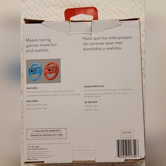 Insignia Wheel Twin Pack for Nintendo Switch - Picture 3 of 3